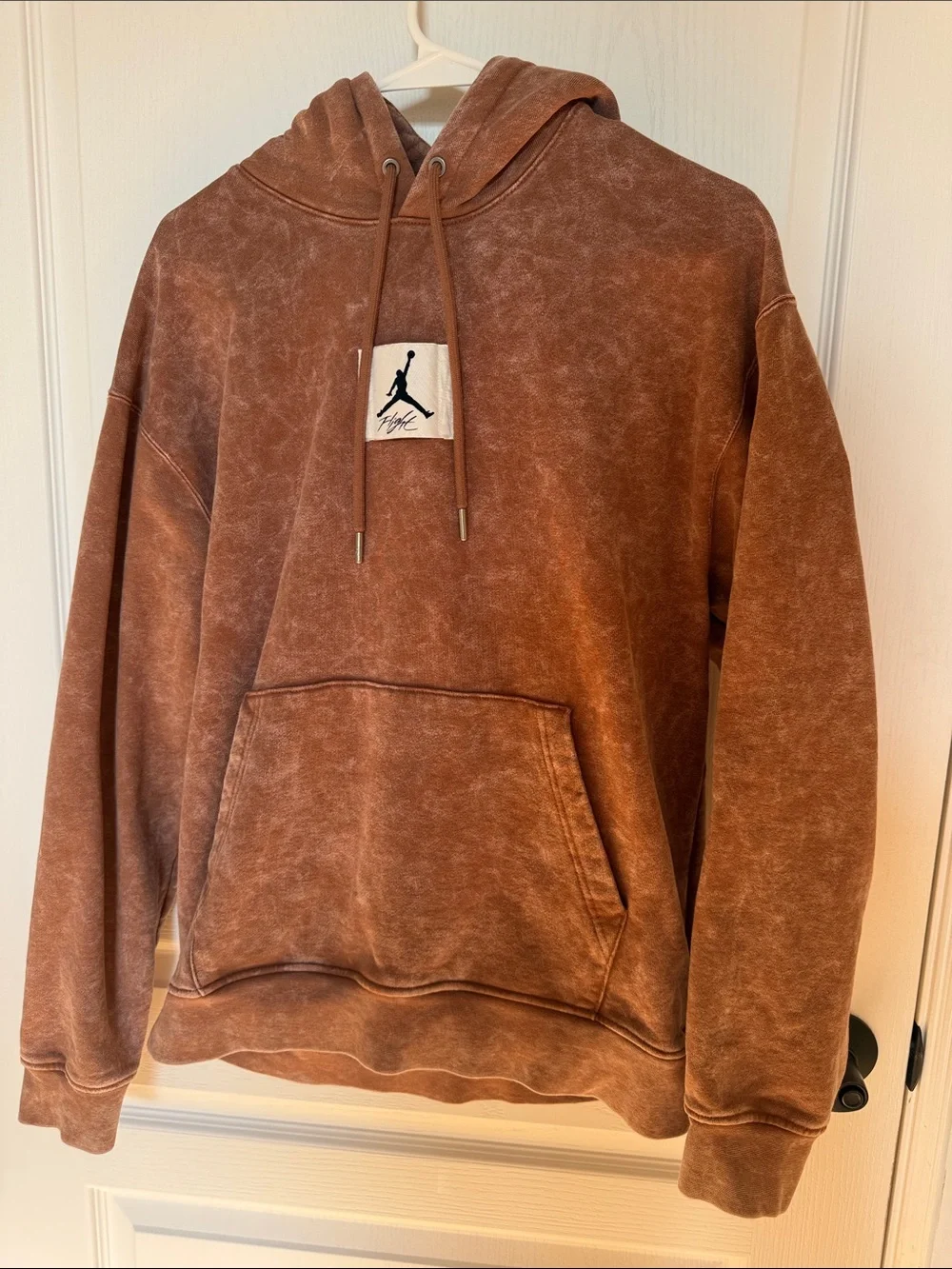 Jordan Washed Rust Brown Pullover Hoodie